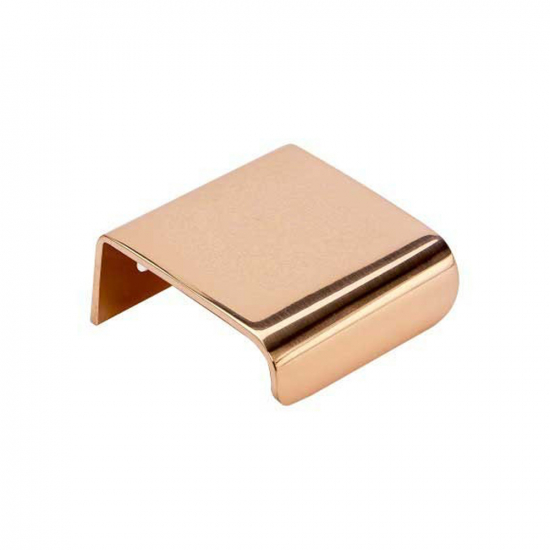 Profile Handle Lip - 40mm - Polished Copper in the group Cabinet Handles / Color/Material / Copper at Beslag Online (343452-11)