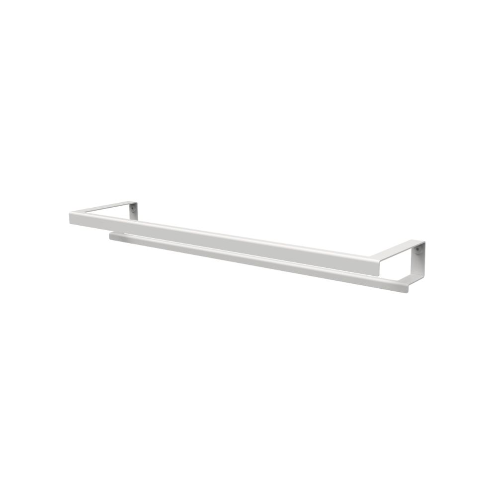 Towel Rail Hold - Double - White in the group Bathroom Accessories / All Bathroom Accessories / Towel Racks at Beslag Online (10068-BO)