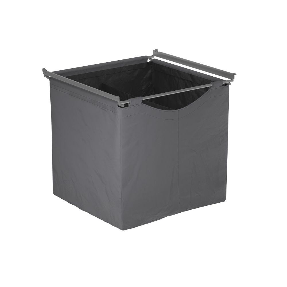 Textile basket High - Dark Grey