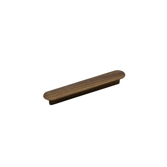 Handle Tuba - 128mm - Walnut in the group Cabinet Handles / Color/Material / Wood at Beslag Online (163101-11)