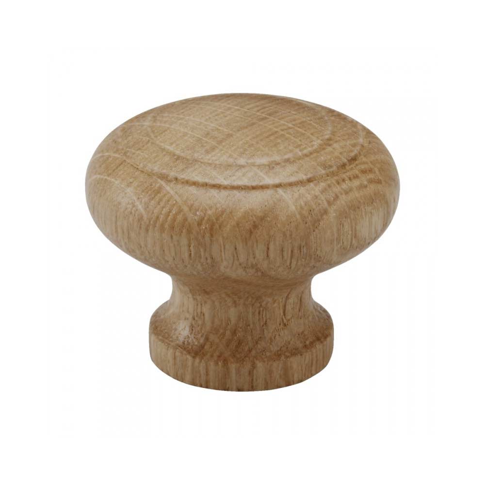 Cabinet Knob Rillan - 44mm - Oak in the group Cabinet Knobs / Color/Material / Wood at Beslag Online (2002-11)