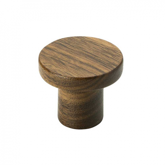 Cabinet Knob Circum - 33mm - Walnut in the group Cabinet Knobs / Color/Material / Wood at Beslag Online (255641-11)