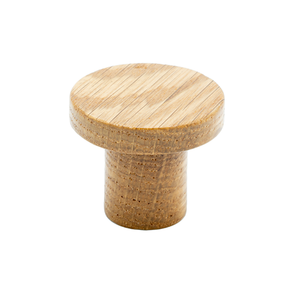 Cabinet Knob Circum - 33mm - Oak in the group Cabinet Knobs / Color/Material / Wood at Beslag Online (255642-11)