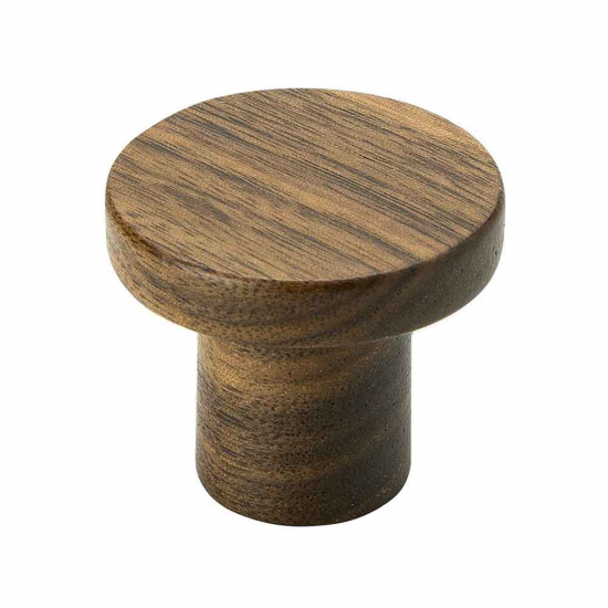 Cabinet Knob Circum - 48mm - Walnut in the group Cabinet Knobs / Color/Material / Wood at Beslag Online (255646-11)