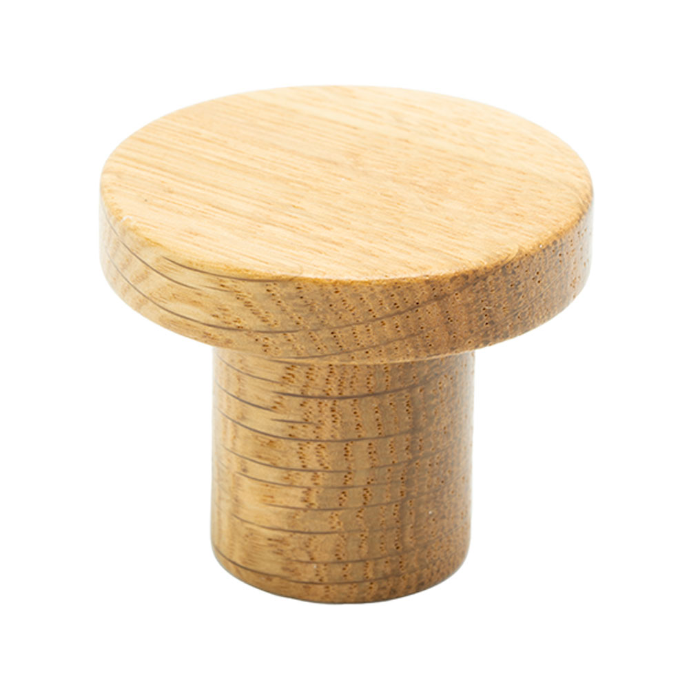 Cabinet Knob Circum - 48mm - Oak in the group Cabinet Knobs / Color/Material / Wood at Beslag Online (255647-11)