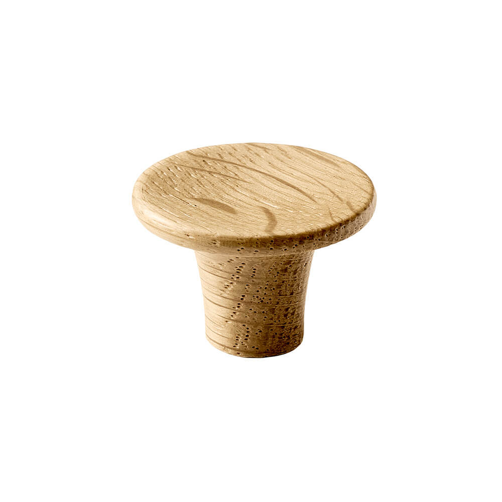 Cabinet Knob Tuba - Oak in the group Cabinet Knobs / Color/Material / Wood at Beslag Online (255650-11)