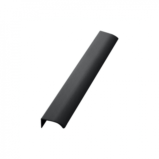 Profile Handle Edge Straight - 350mm - Brushed Black in the group Kitchen Handles / Color/Material / Black at Beslag Online (304157-11)