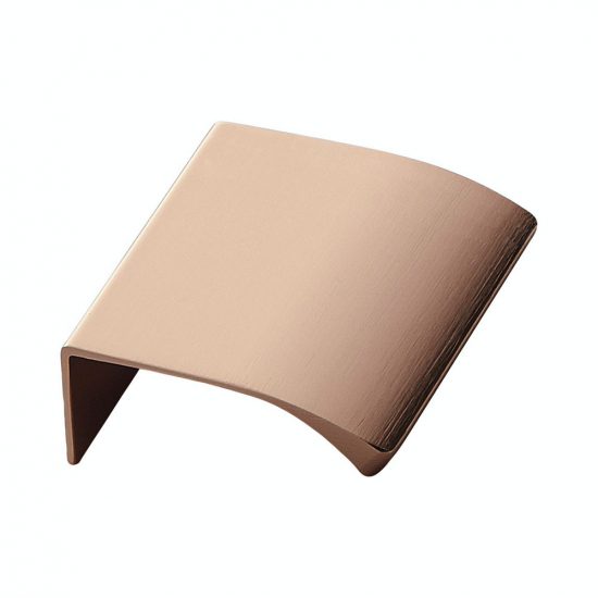 Profile Handle Edge Straight - 40mm - Brushed Copper in the group Cabinet Handles / Color/Material / Copper at Beslag Online (304164-11)