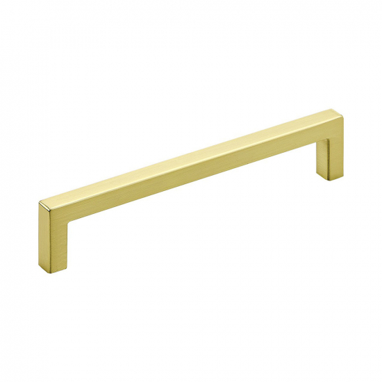 Handle 0143 - 128mm - Brushed Brass in the group Cabinet Handles / Color/Material / Brass at Beslag Online (305922-11)