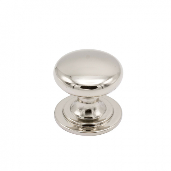 Cabinet Knob Mynta - Nickel Plated in the group Cabinet Knobs / Color/Material / Chrome at Beslag Online (308636-11)
