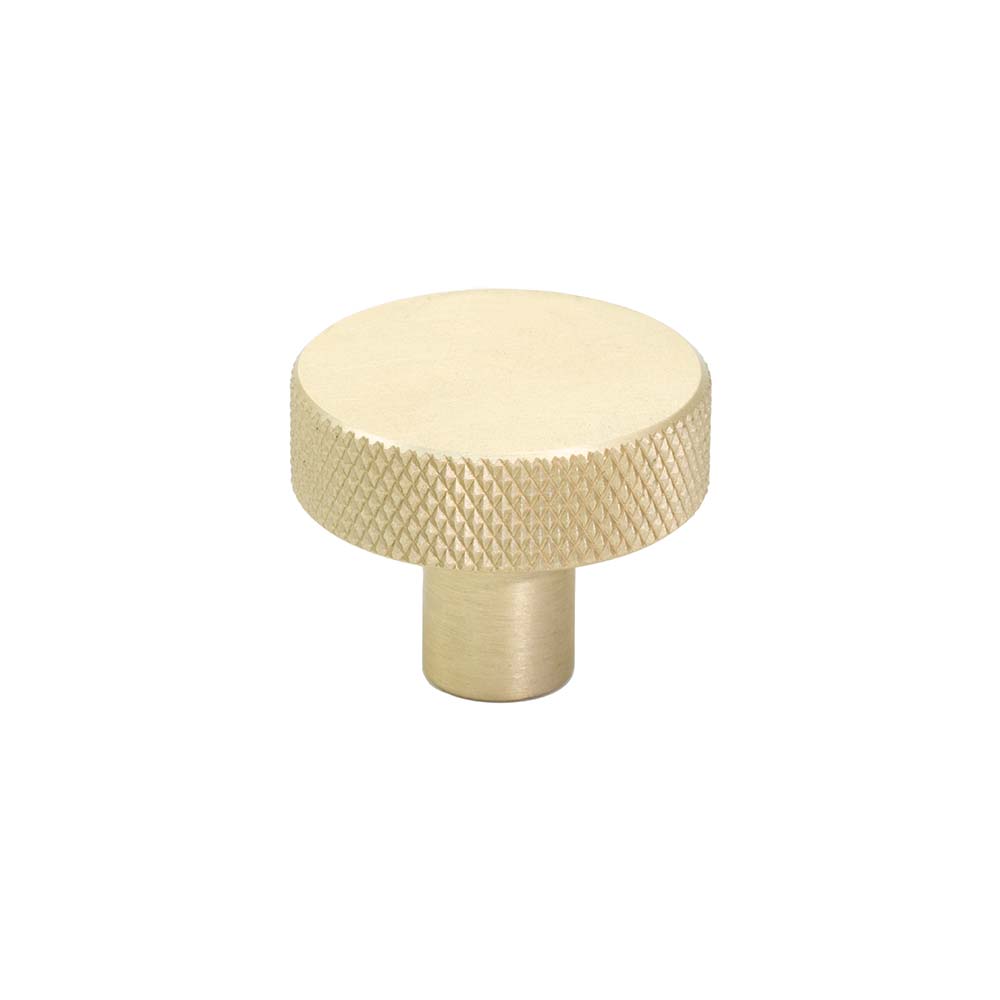 Cabinet Knob Flat - 32mm - Brass in the group Cabinet Knobs / Color/Material / Brass at Beslag Online (309162-11)