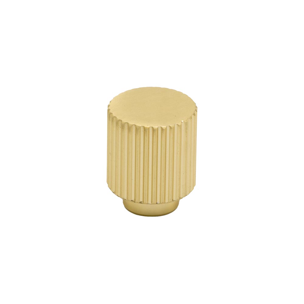 Cabinet Knob Helix Stripe - 20mm - Brass in the group Cabinet Knobs / Color/Material / Brass at Beslag Online (309203-11)