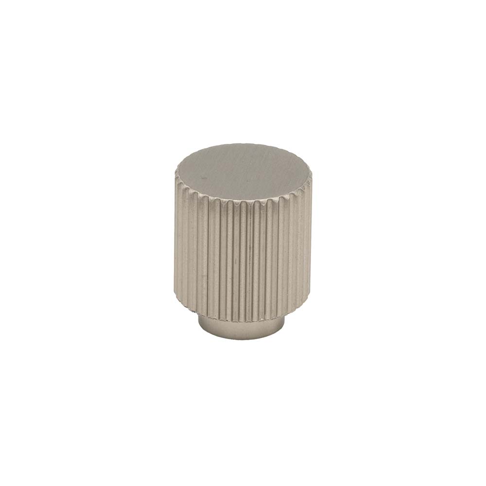 Cabinet Knob Helix Stripe - 20mm - Stainless Steel Finish in the group Cabinet Knobs / Color/Material / Stainless at Beslag Online (309204-11)