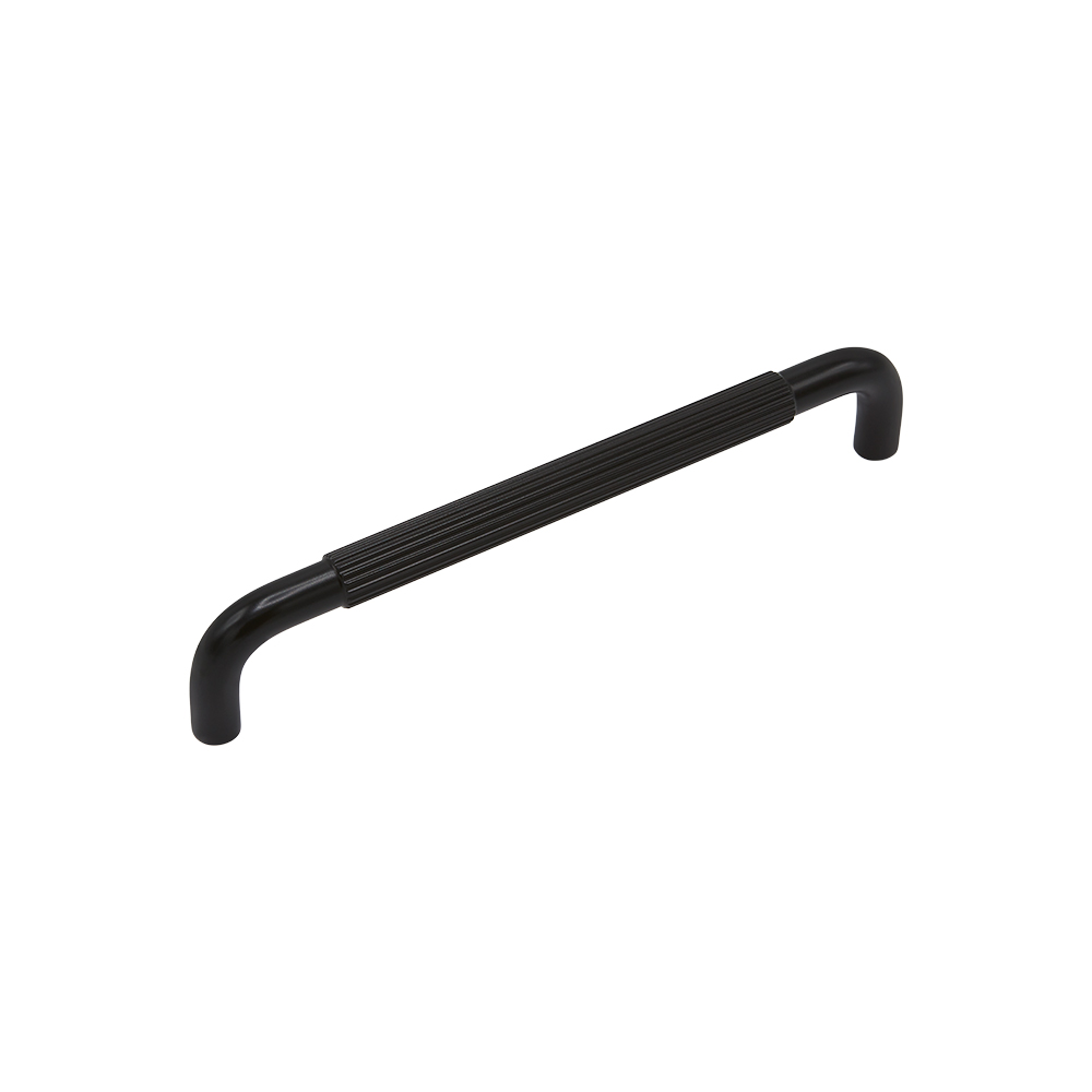 Handle Helix Stripe - 160mm - Matte Black in the group Style / Shop by style / Industrial at Beslag Online (309280-11)