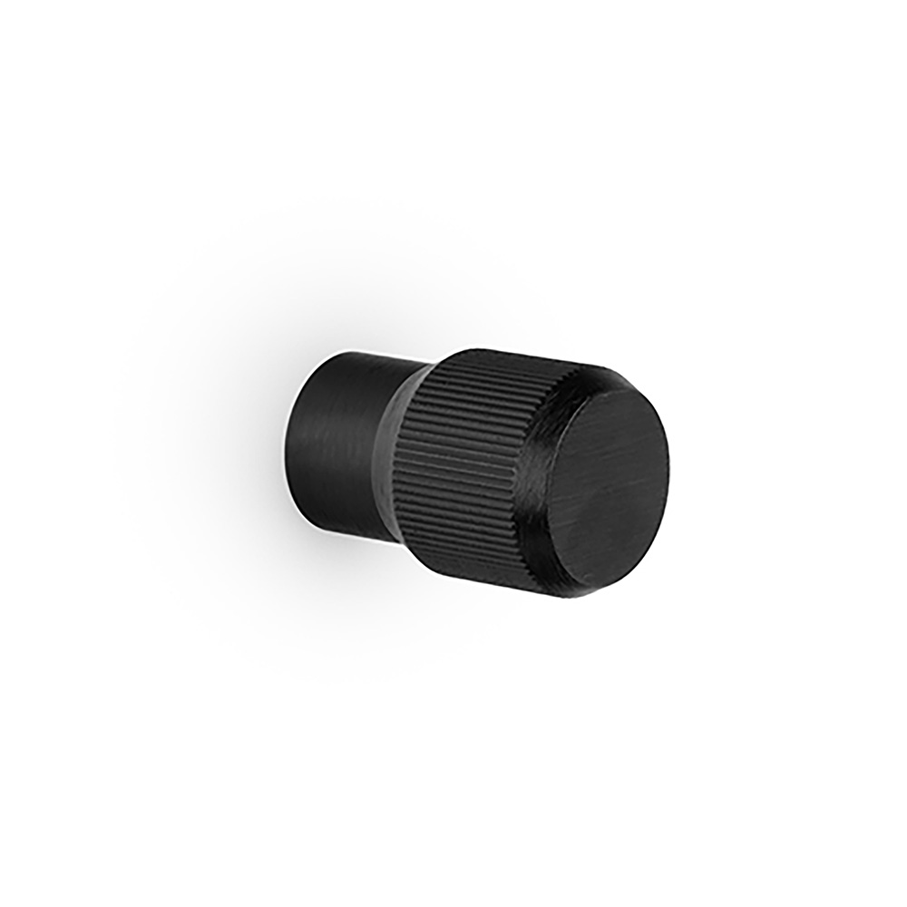 Knob Brooklyn Ø20mm - Brushed Black
