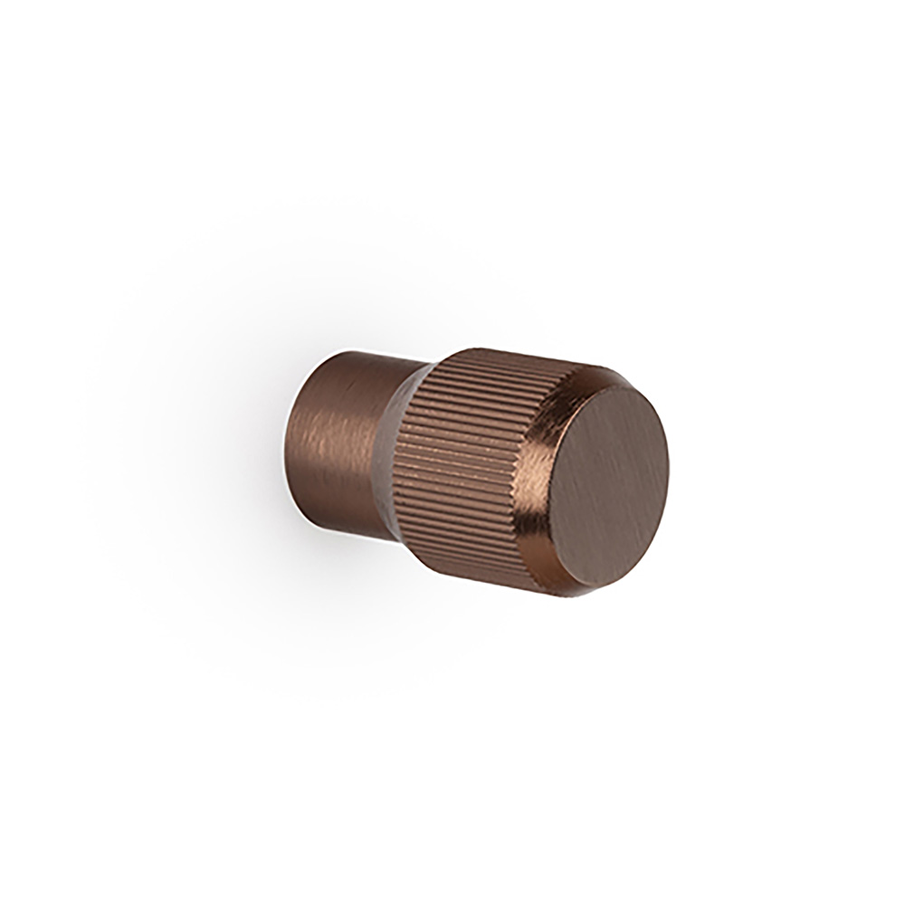 Knob Brooklyn Ø20mm - Brushed Bronze