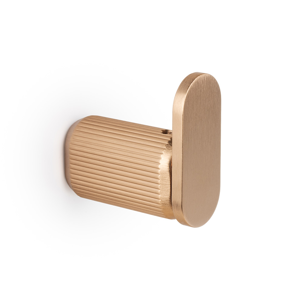 Hook Brooklyn 15x35mm - Dark Brushed Brass