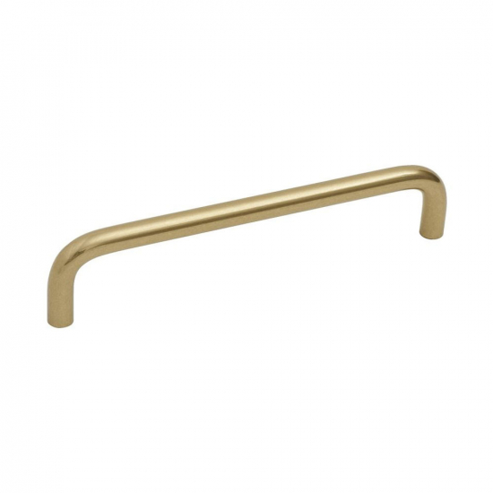 Handle Bolmen - 128mm - Polished Untreated Brass in the group Cabinet Handles / Color/Material / Brass at Beslag Online (336903-11)