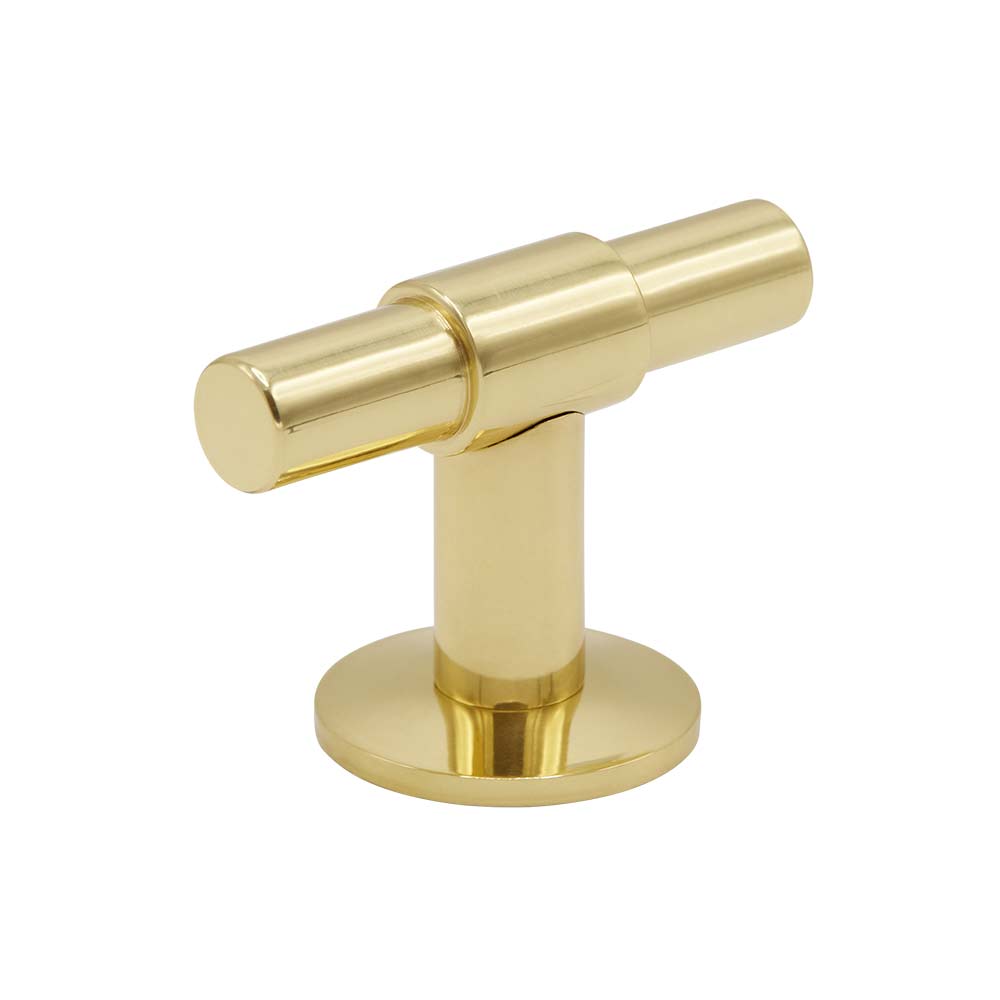 Cabinet Knob T Uniform - Brass  in the group Cabinet Knobs / Color/Material / Brass at Beslag Online (343295-11)