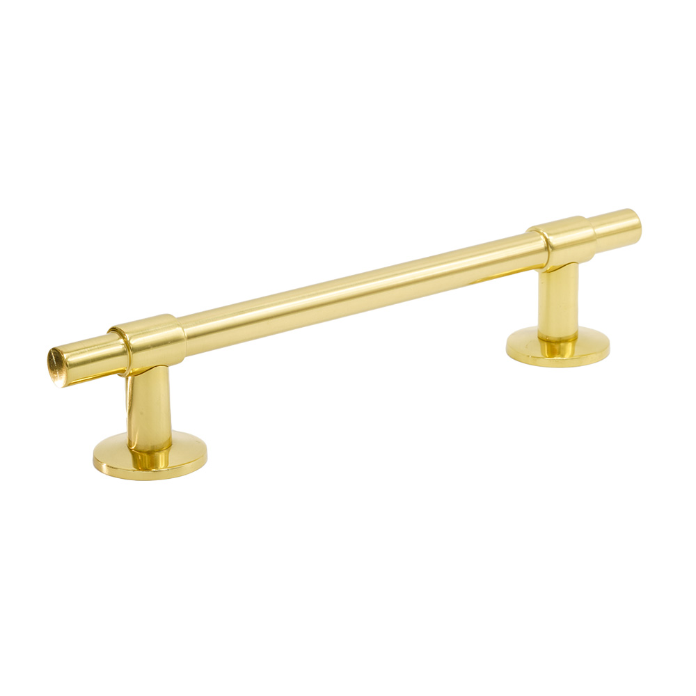 Handle Uniform - 128mm - Brass in the group Cabinet Handles / Color/Material / Brass at Beslag Online (343300-11)