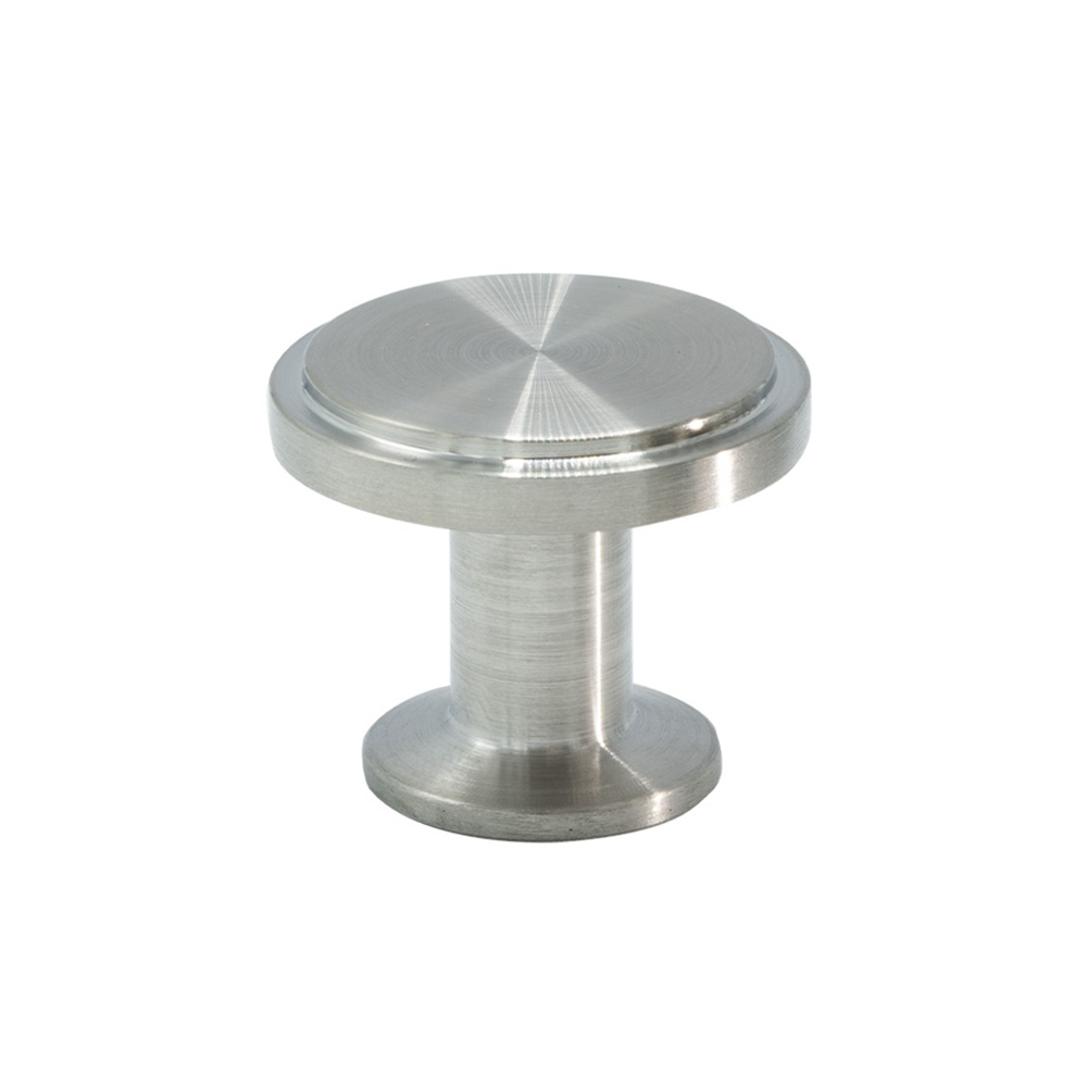 Cabinet Knob Uno - Brushed Stainless