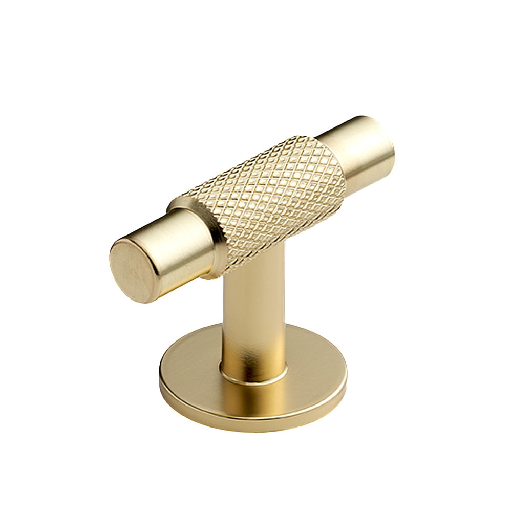 Cabinet Knob T Manor - Gold in the group Cabinet Knobs / Color/Material / Brass at Beslag Online (351032-11)