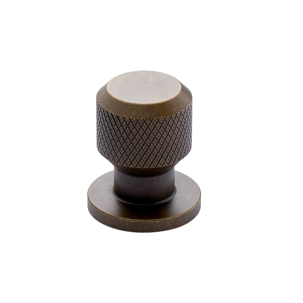 Cabinet Knob Manor Round - Antique Brass in the group Cabinet Knobs / Color/Material / Brass at Beslag Online (351035-11)