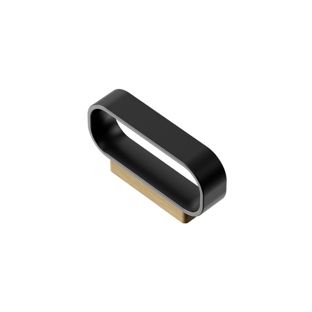 Handle Race - Oak/Matte Black