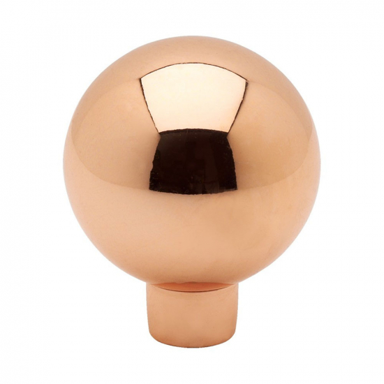 Cabinet Knob 8322 - Polished Copper in the group Cabinet Knobs / Color/Material / Copper at Beslag Online (36370-11)