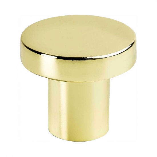 Cabinet Knob 2078 - Polished Brass in the group Cabinet Knobs / Color/Material / Brass at Beslag Online (368055-11)