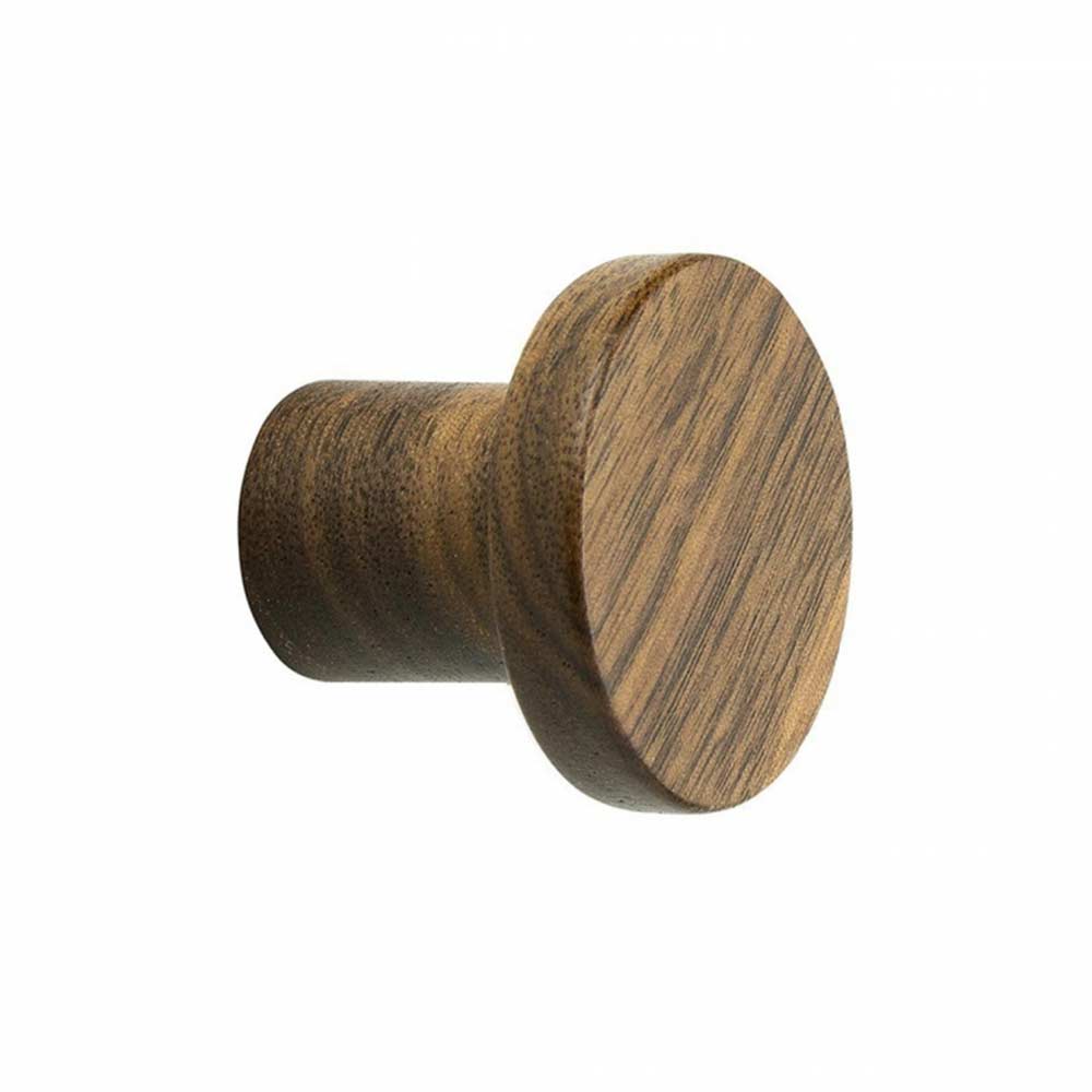 Hook Circum - 33mm - Walnut in the group Hooks / Color/Material / Wood at Beslag Online (370052-21)