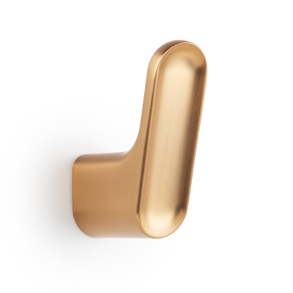Hook Luv - Brushed Brass in the group Hooks / Color/Material / Stainless at Beslag Online (373136-21)