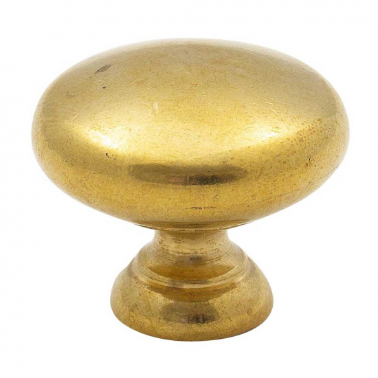 Cabinet Knob 411 - 32mm - Untreated Brass in the group Cabinet Knobs / Color/Material / Brass at Beslag Online (391313-11)