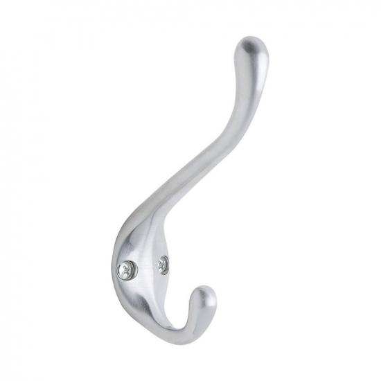 Hook Lagan - Brushed Chrome in the group Hooks / Color/Material / Chrome at Beslag Online (590013-21)