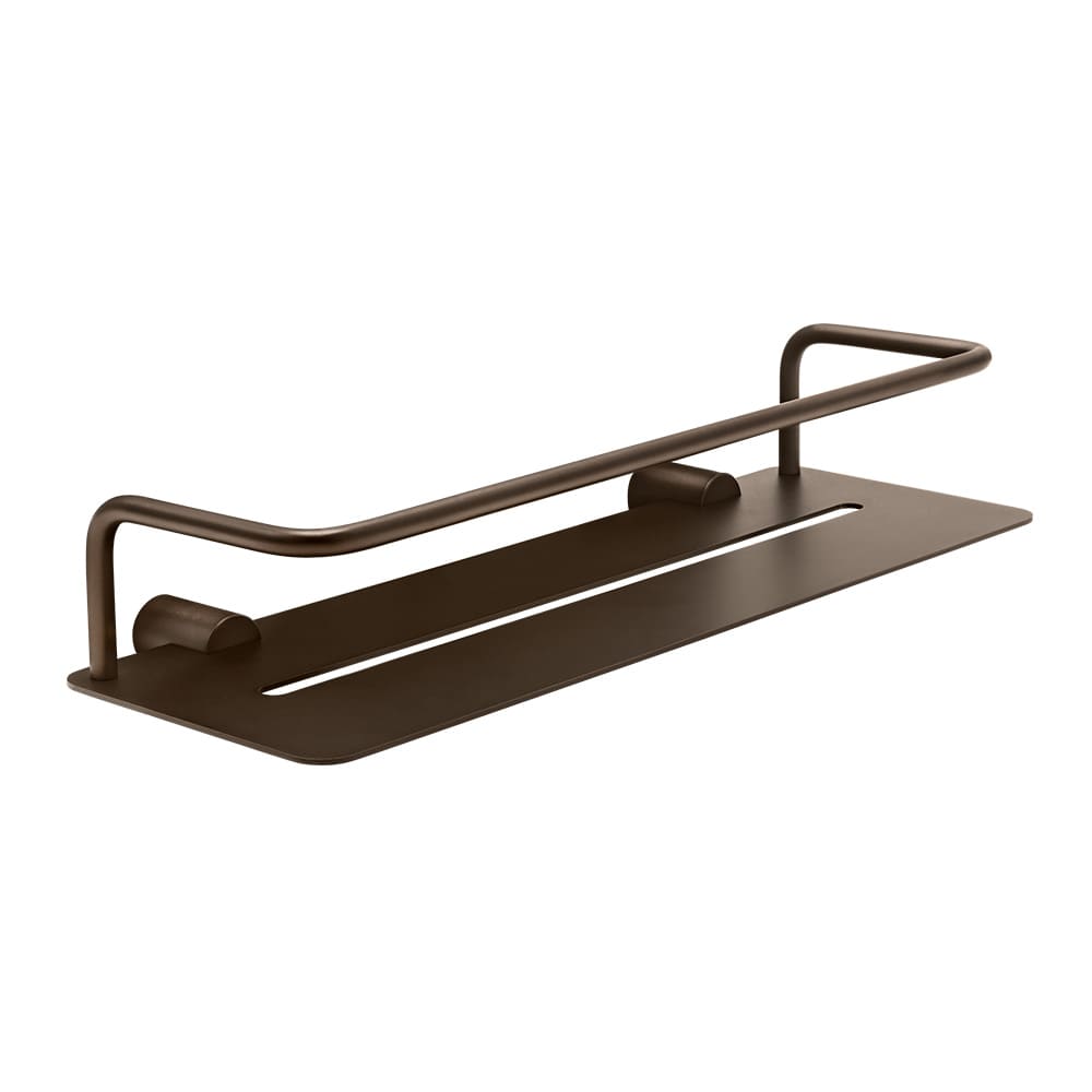 Shower Shelf Match - Burnished Brass