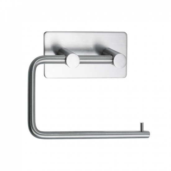 Base 200 Toilet Roll Holder - Brushed Stainless Steel in the group Bathroom Accessories / All Bathroom Accessories / Toilet Roll Holder at Beslag Online (60604-21)