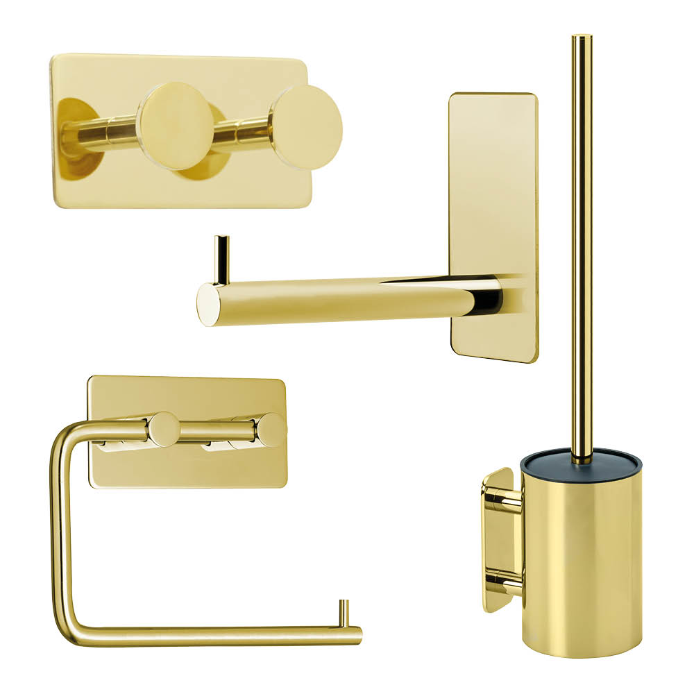 Bathroom Kit Base 210 Polished Brass