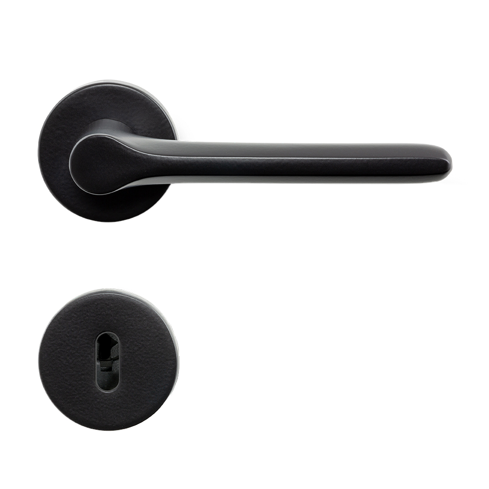 Door Handle Sintra - Matte Black in the group Door handles / All Door Handles / Internal Door Handles at Beslag Online (752033-41E)