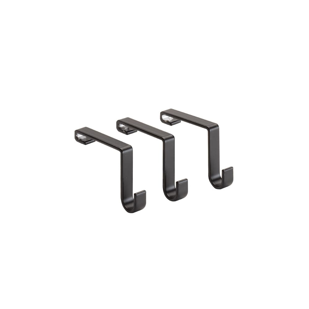 Hook Systema - 3-p - Matte Black