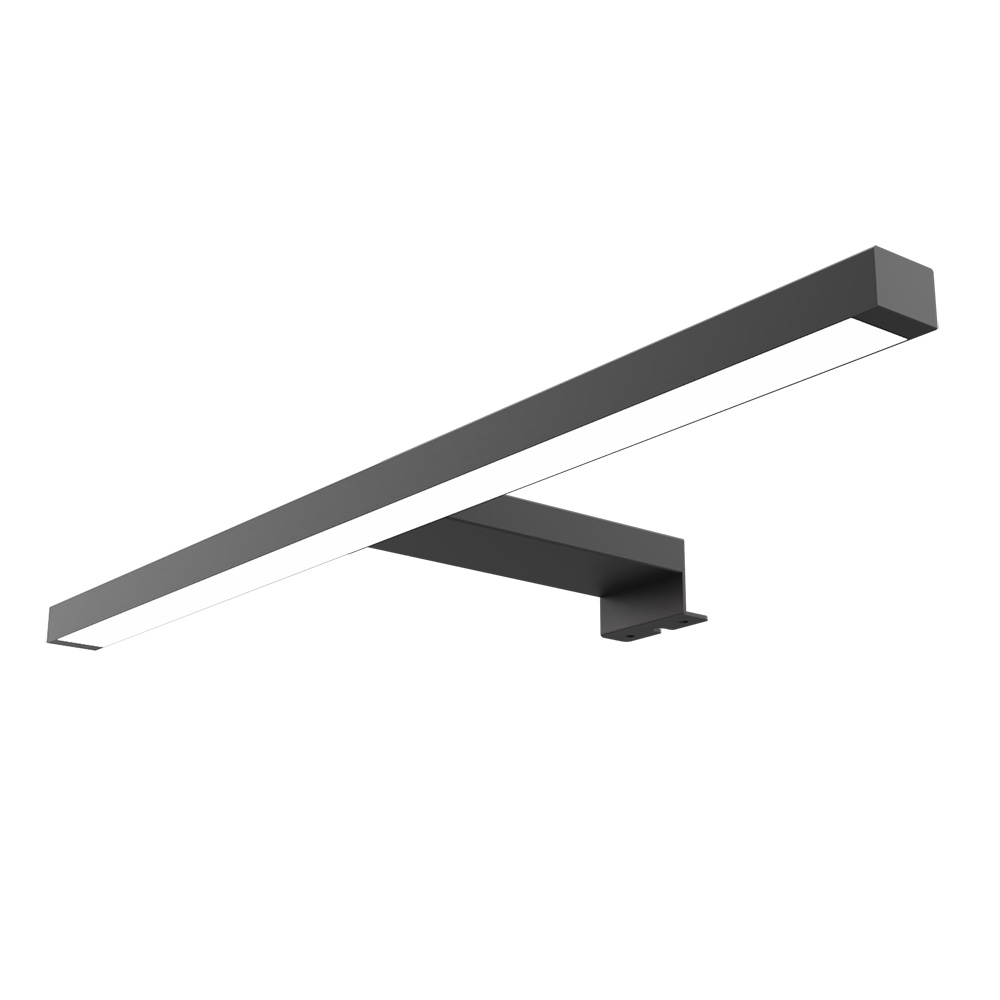 Bathroom Mirror LEDLight Nite Black