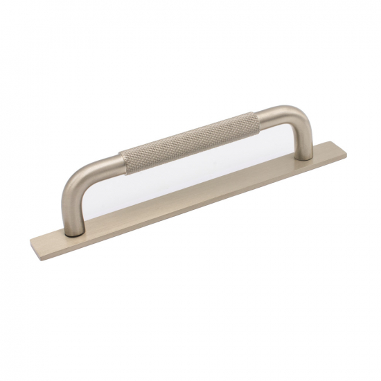 Handle Helix/Back Plate - Stainless Steel Finish