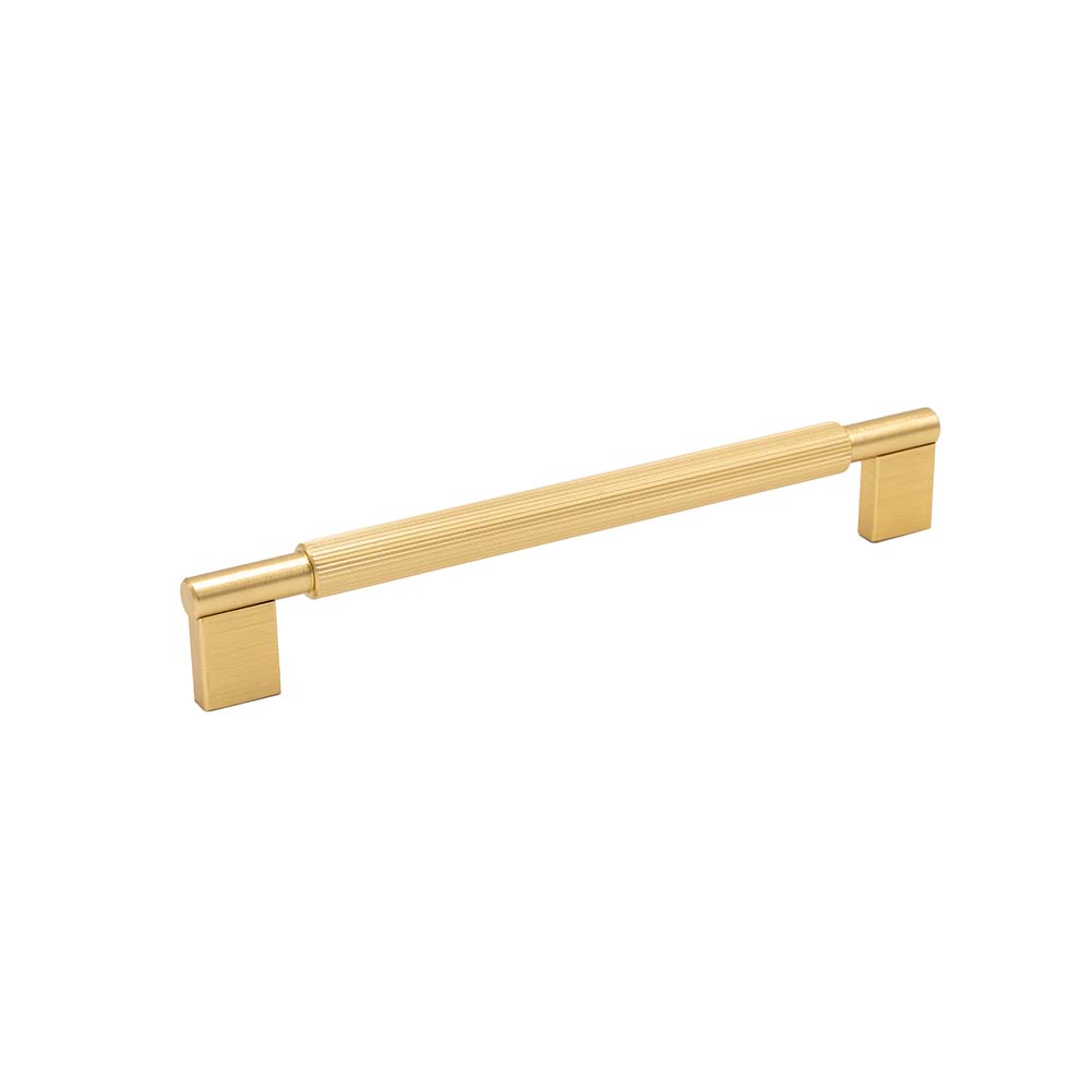 Handle Arpa - Brushed Brass in the group Cabinet Handles / Color/Material / Brass at Beslag Online (htg-arpa-massing)
