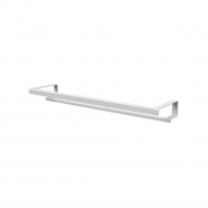 Towel Rail Hold - Double - White