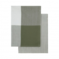 Kitchen Towel HDCook - Olive Green 2pack