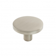 Cabinet Knob Como Big - Stainless Steel Finish