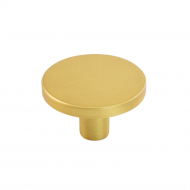 Cabinet Knob Como Big - Brushed Brass