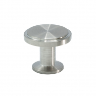 Cabinet Knob Uno - Brushed Stainless