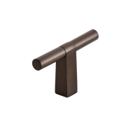 Cabinet Knob T Petit - Burnished Brass
