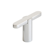 Cabinet Knob T Flow - Polished Chrome