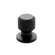 Cabinet Knob Manor Round - Matte Black